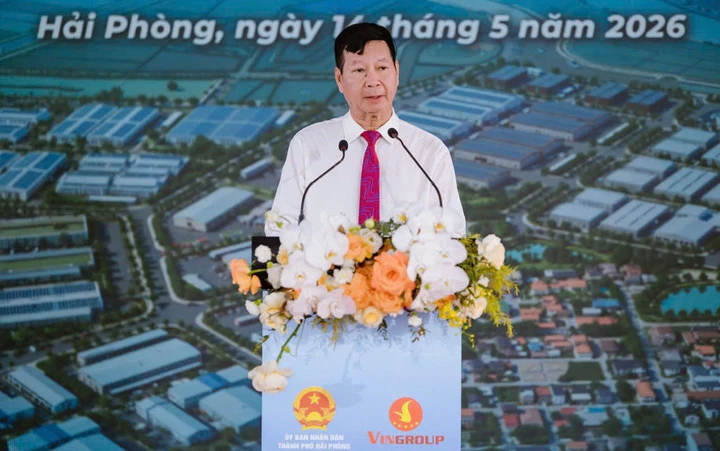 Vingroup khởi công dự án 200ha hạ tầng Khu công nghiệp Nam Tràng Cát Hải Phòng Vingroup khởi công dự án 200ha hạ tầng Khu công nghiệp Nam Tràng Cát Hải Phòng