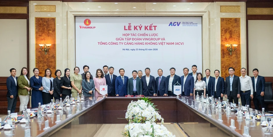 Vingroup và Tổng Công ty Cảng Hàng không Việt Nam hợp tác thúc đẩy chuyển đổi xanh Vingroup và Tổng Công ty Cảng Hàng không Việt Nam hợp tác thúc đẩy chuyển đổi xanh