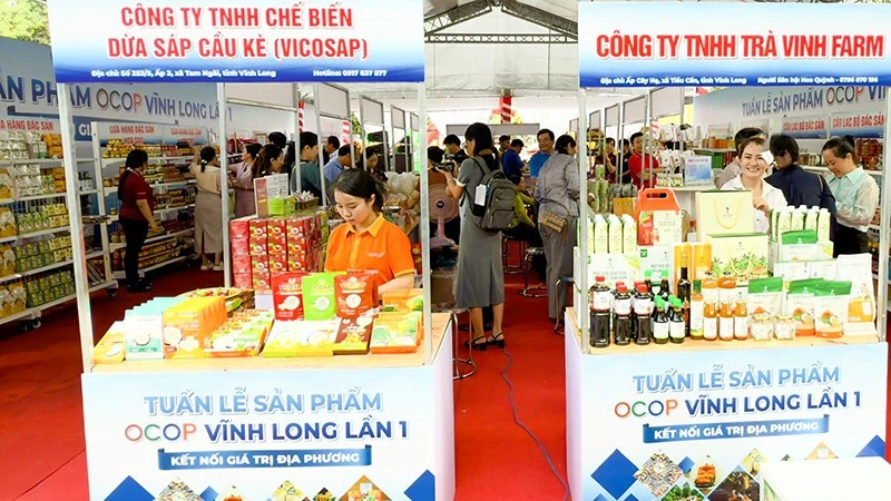 Vĩnh Long nâng tầm bản sắc địa phương thông qua Tuần lễ sản phẩm OCOP