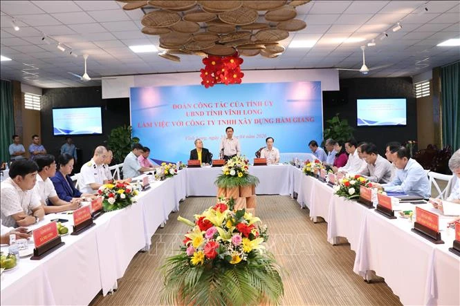 Vĩnh Long tập trung gỡ khó cho các dự án trọng điểm Vĩnh Long tập trung gỡ khó cho các dự án trọng điểm