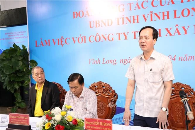 Vĩnh Long tập trung gỡ khó cho các dự án trọng điểm Vĩnh Long tập trung gỡ khó cho các dự án trọng điểm