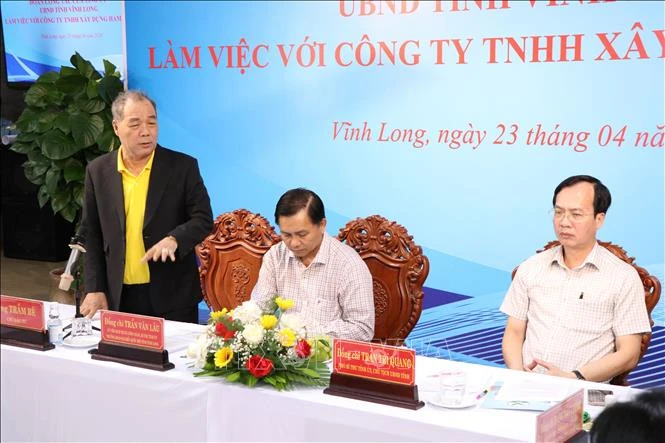 Vĩnh Long tập trung gỡ khó cho các dự án trọng điểm Vĩnh Long tập trung gỡ khó cho các dự án trọng điểm
