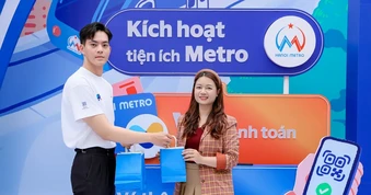 VNPT Money và Hà Nội Metro ra mắt 'Tiện ích Metro' đi tàu điện không tiền mặt