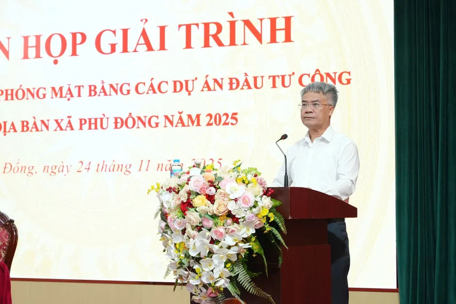 Xã Phù Đổng (Hà Nội) bứt tốc phát triển kinh tế - xã hội, tạo nền tảng vững chắc cho năm 2026 Xã Phù Đổng (Hà Nội) bứt tốc phát triển kinh tế - xã hội, tạo nền tảng vững chắc cho năm 2026
