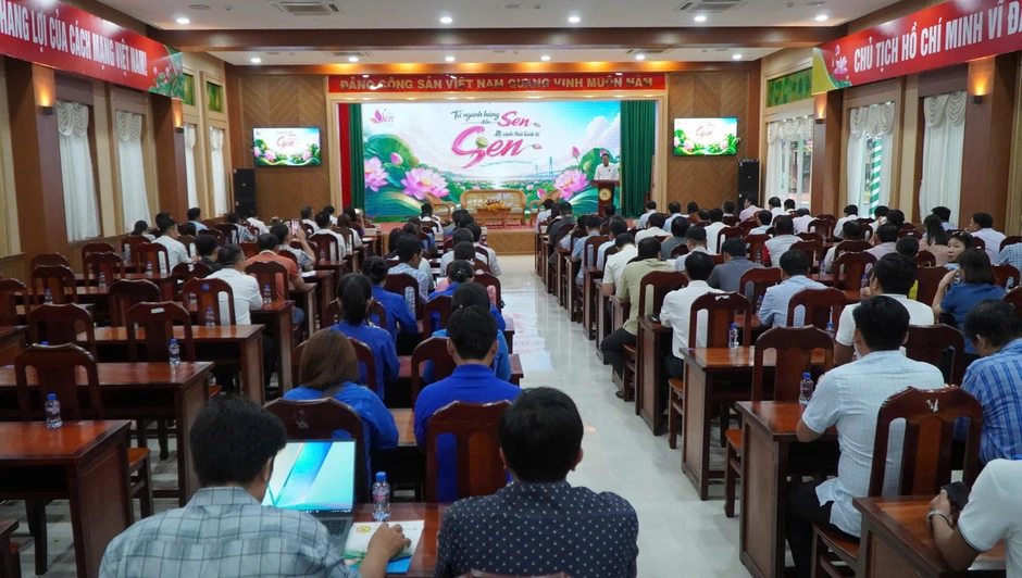 Xây dựng hệ sinh thái kinh tế sen Đất Sen Hồng