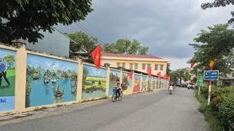 Xây dựng nông thôn mới hiện đại, giàu đẹp, bản sắc, bền vững