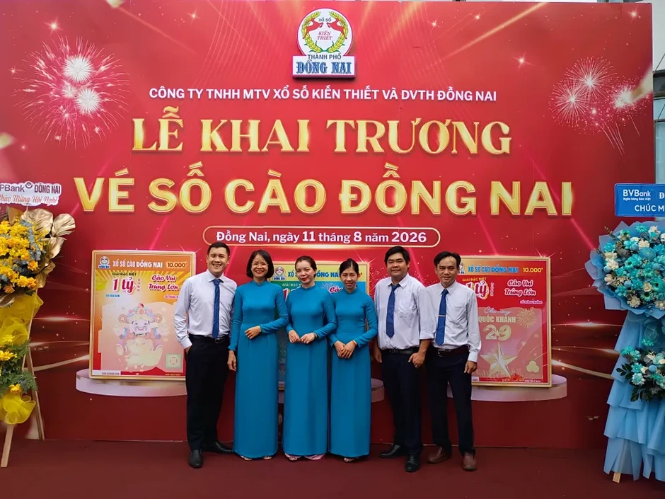 Xổ số Kiến thiết Đồng Nai 9 tháng đầu năm 2026: Bứt phá tăng trưởng hai con số, đẩy mạnh chuyển đổi số và phát huy sứ mệnh "Ích nước lợi nhà"