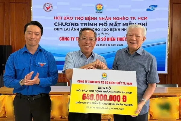 Xổ số Kiến thiết Thành phố Hồ Chí Minh giai đoạn 2026 - 2030: Giữ vững tính nhân văn và góp phần ổn định an sinh xã hội