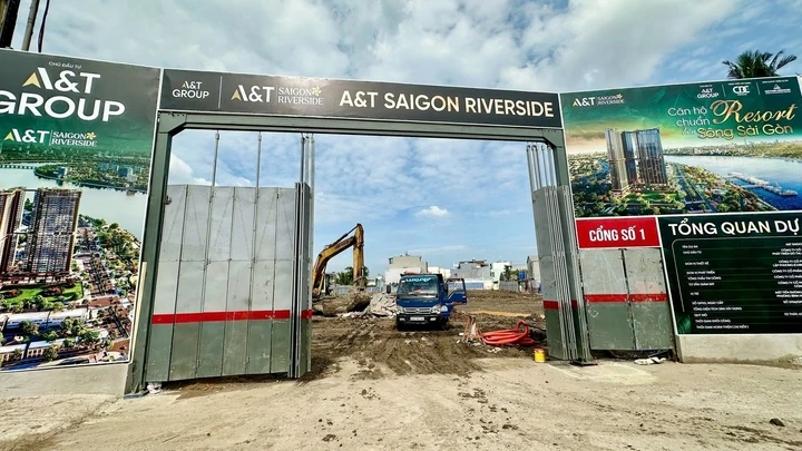 Xử phạt chủ đầu tư, nhà thầu dự án A&T Saigon Reveside 220 triệu đồng Xử phạt chủ đầu tư, nhà thầu dự án A&T Saigon Reveside 220 triệu đồng