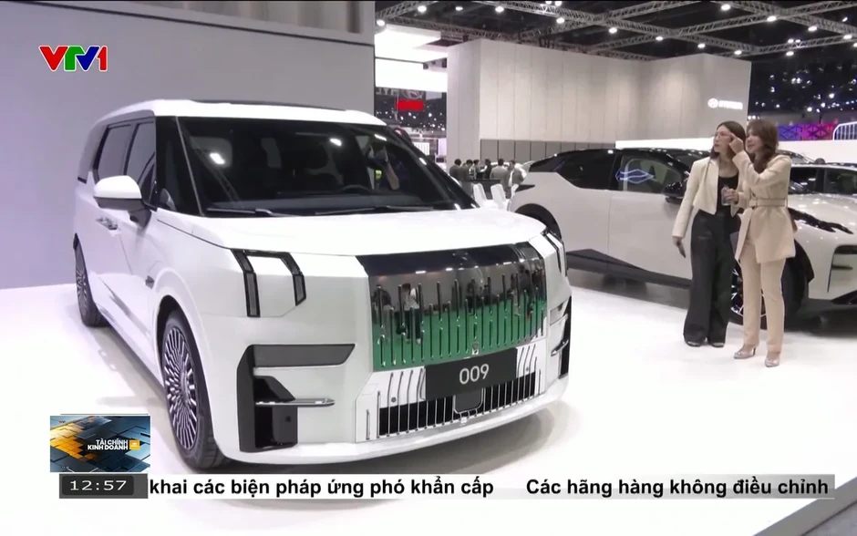 Xuất khẩu ô tô Trung Quốc tiếp tục tăng