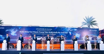 Xuất khẩu xe ô-tô Hyundai Thành Công sang các thị trường quốc tế