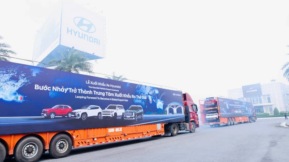 Xuất khẩu xe ô-tô Hyundai Thành Công sang các thị trường quốc tế Xuất khẩu xe ô-tô Hyundai Thành Công sang các thị trường quốc tế