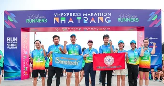 Yến Sào Khánh Hòa đồng hành và trao thưởng tại TinVina Marathon Nha Trang 2026