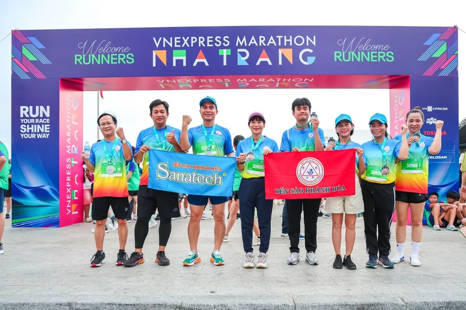 Yến Sào Khánh Hòa đồng hành và trao thưởng tại TinVina Marathon Nha Trang 2026 Yến Sào Khánh Hòa đồng hành và trao thưởng tại TinVina Marathon Nha Trang 2026