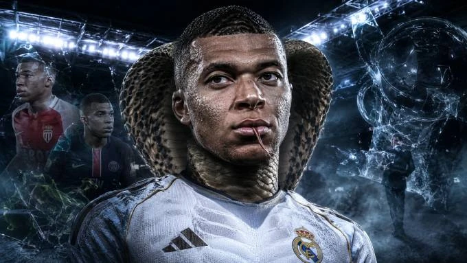 ‘Con rắn độc’ Kylian Mbappe ‘Con rắn độc’ Kylian Mbappe
