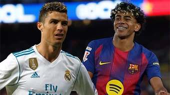 18 tuổi, Lamine Yamal đã vượt Ronaldo ở La Liga