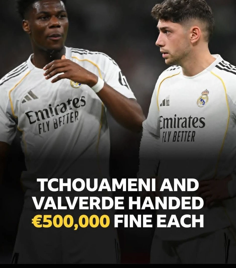 Án phạt của Valverde và Tchouameni nặng cỡ nào? Án phạt của Valverde và Tchouameni nặng cỡ nào?