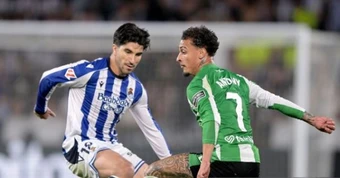 Antony ghi bàn, Sociedad vẫn chia điểm kịch tính với Betis