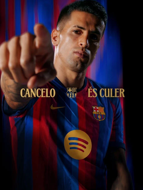 Barca chính thức ký hợp đồng với Joao Cancelo Barca chính thức ký hợp đồng với Joao Cancelo