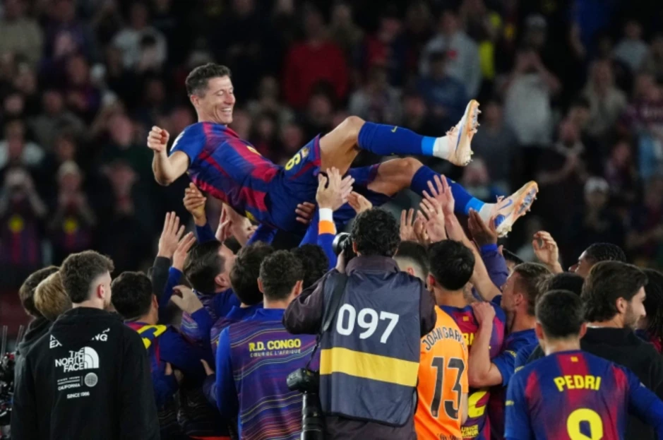 Barca tái lập kỳ tích toàn thắng sân nhà tại La Liga sau 66 năm Barca tái lập kỳ tích toàn thắng sân nhà tại La Liga sau 66 năm