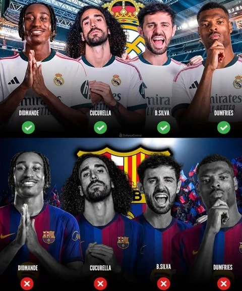 Barca thích người nào, Real Madrid... mua người đó Barca thích người nào, Real Madrid... mua người đó