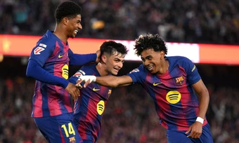 Barca tiến gần tới chức vô địch La Liga