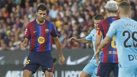 'Bom tấn' Rodri ra mắt Barca, sát cánh cùng Pedri 'Bom tấn' Rodri ra mắt Barca, sát cánh cùng Pedri