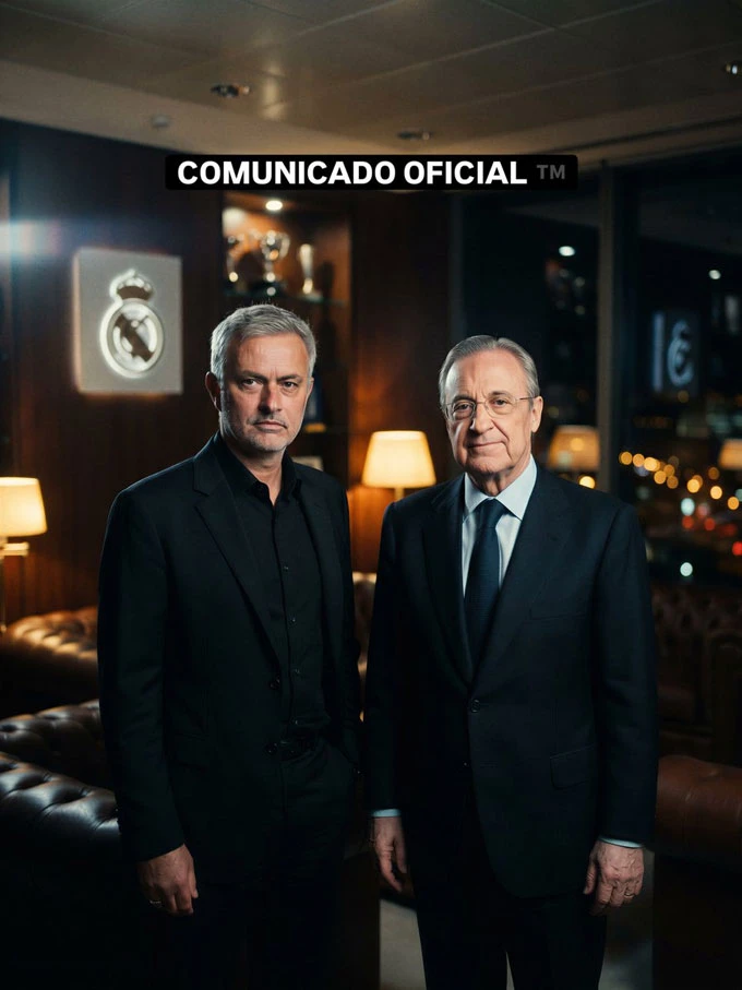 Chính thức: Jose Mourinho trở lại Real Madrid, ký hợp đồng 3 năm Chính thức: Jose Mourinho trở lại Real Madrid, ký hợp đồng 3 năm