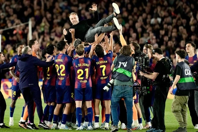 Chức vô địch kiểu ‘con nhà nghèo’ của Barca