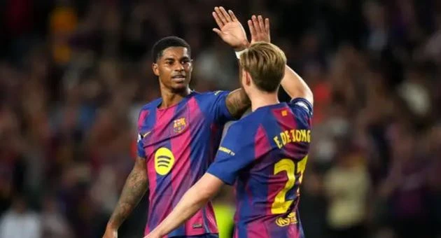 De Jong khẳng định Rashford giúp Barcelona lột xác
