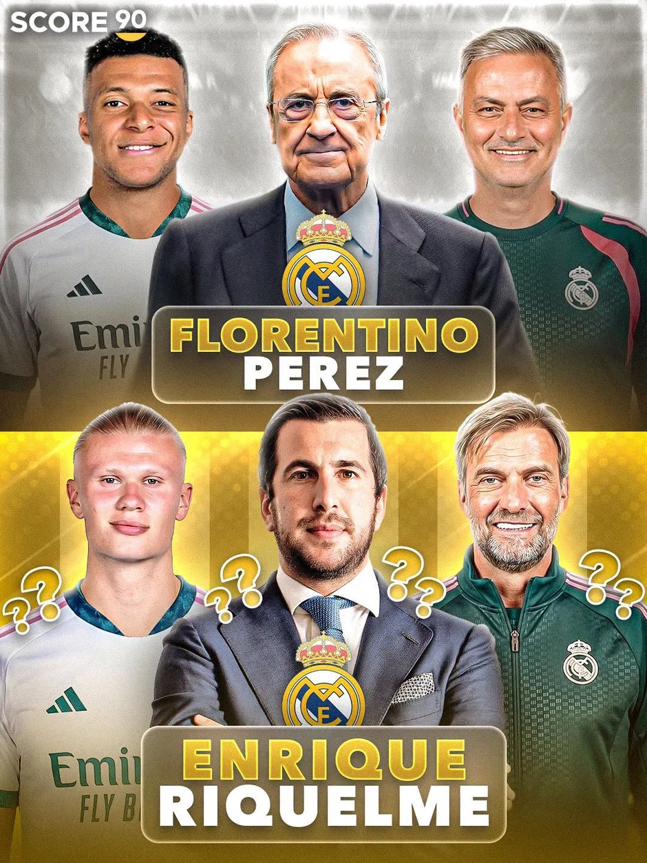 Enrique Riquelme khoe tiền, Florentino Perez khoe cúp Enrique Riquelme khoe tiền, Florentino Perez khoe cúp
