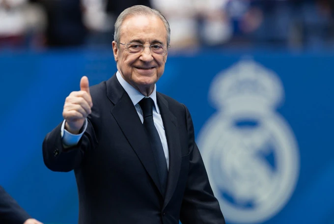 Florentino Perez chốt tương lai Mbappe, Vinicius và Bellingham
