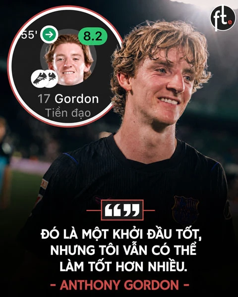 Gordon giải quyết được vấn đề đau đầu của Barca?