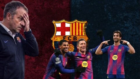 Hansi Flick đau đầu khi Barca mất trắng 54 bàn thắng Hansi Flick đau đầu khi Barca mất trắng 54 bàn thắng