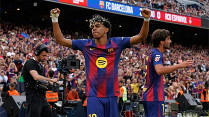 Kết quả Barca 4-1 Espanyol: Tiến sát ngôi vương Kết quả Barca 4-1 Espanyol: Tiến sát ngôi vương