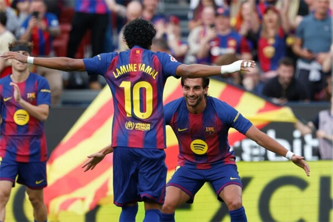 Kết quả Barca 4-1 Espanyol: Tiến sát ngôi vương Kết quả Barca 4-1 Espanyol: Tiến sát ngôi vương