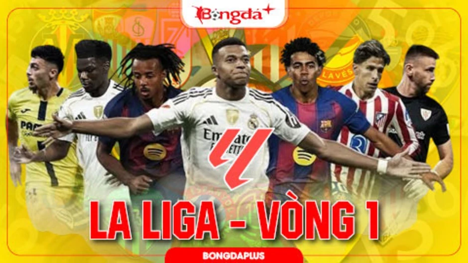 Lịch thi đấu vòng 1 La Liga 2026/27 trực tiếp ở đâu, kênh nào? Lịch thi đấu vòng 1 La Liga 2026/27 trực tiếp ở đâu, kênh nào?