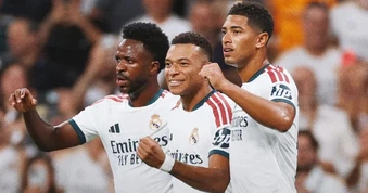 Mbappe và Bellingham chói sáng, Real Madrid gây áp lực lên Barcelona