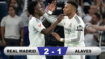Mbappe và Vinicius giúp Real Madrid ngắt mạch trận không thắng