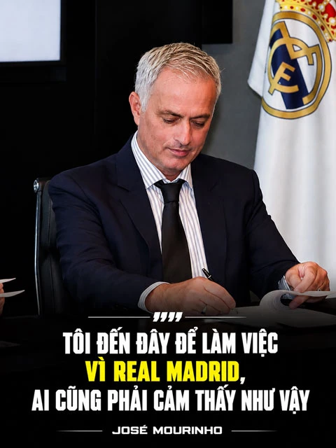Mourinho chính thức ra mắt Real, nói điều đặc biệt Mourinho chính thức ra mắt Real, nói điều đặc biệt