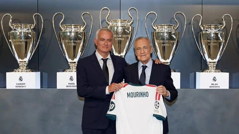 Mourinho chính thức ra mắt Real, nói điều đặc biệt Mourinho chính thức ra mắt Real, nói điều đặc biệt