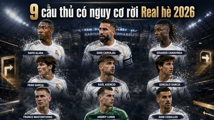 Mourinho có thỏa thuận với Real Madrid, yêu cầu thanh lý 9 ngôi sao