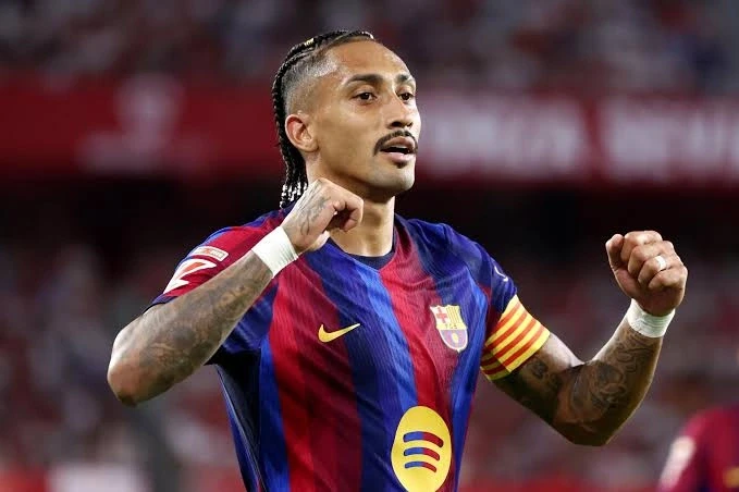 Raphinha lập hat-trick, Barcelona toàn thắng cả 7 trận đấu ở La Liga Raphinha lập hat-trick, Barcelona toàn thắng cả 7 trận đấu ở La Liga