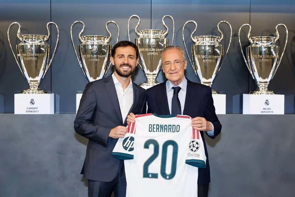 Real dùng video AI để giới thiệu Bernardo Silva Real dùng video AI để giới thiệu Bernardo Silva