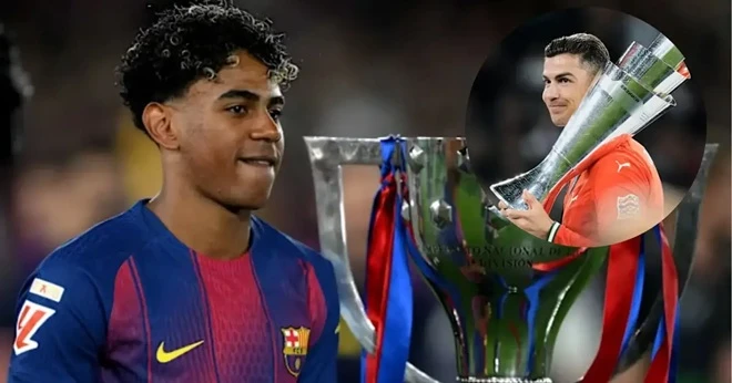 Sneijder mỉa mai khi fan Barca so sánh Yamal với Ronaldo