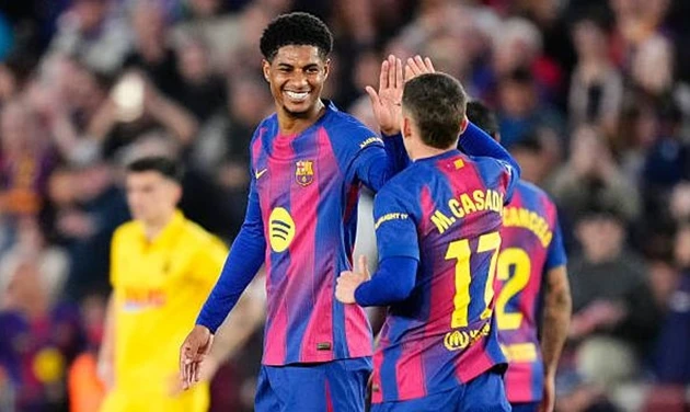 Thắng đậm derby, Barca nới rộng cách biệt với Real lên 9 điểm Thắng đậm derby, Barca nới rộng cách biệt với Real lên 9 điểm