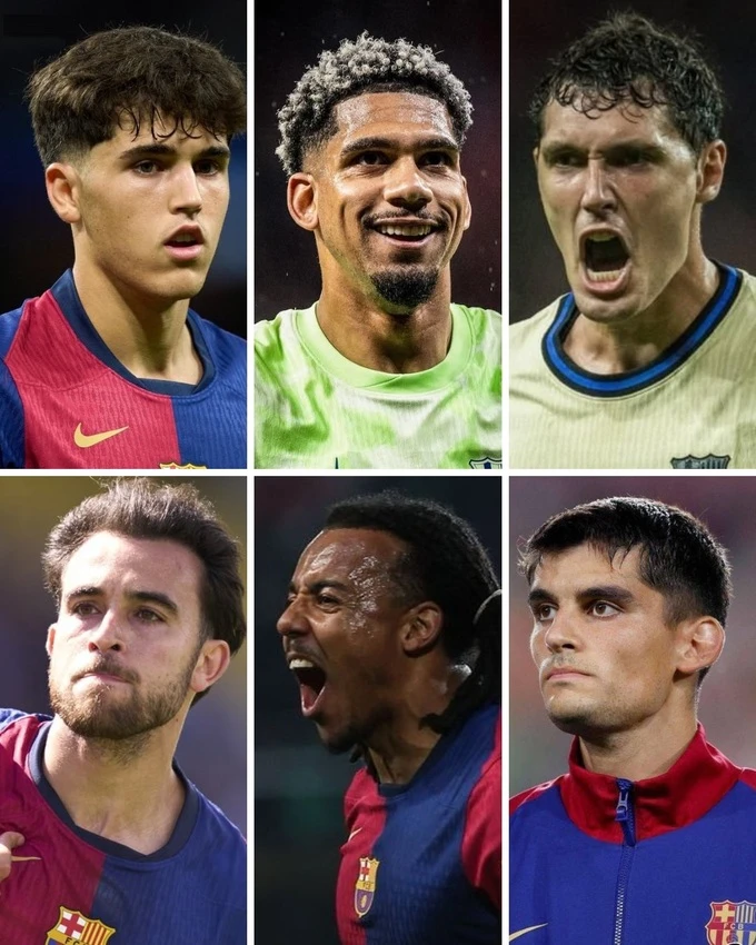 Trung vệ trẻ vừa ra mắt sắp đẩy Ronald Araujo khỏi Barca? Trung vệ trẻ vừa ra mắt sắp đẩy Ronald Araujo khỏi Barca?