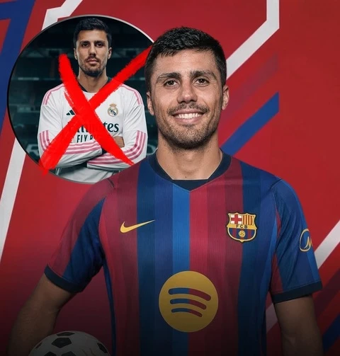 Từ Neymar đến Rodri: 5 lần Barca khiến Real Madrid ôm hận trên TTCN Từ Neymar đến Rodri: 5 lần Barca khiến Real Madrid ôm hận trên TTCN