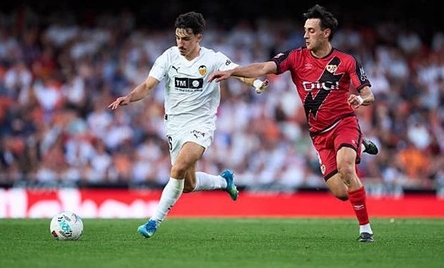 Valencia chia điểm kịch tính với Rayo Vallecano tại Mestalla Valencia chia điểm kịch tính với Rayo Vallecano tại Mestalla