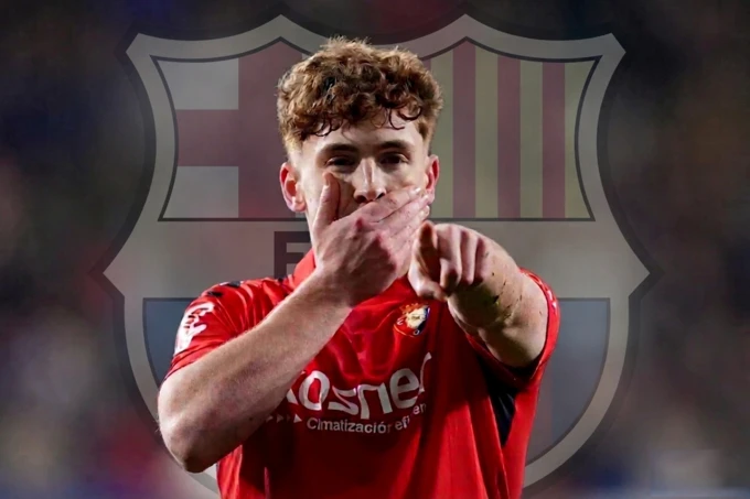 Victor Munoz, sao trẻ Osasuna mở đường trở lại Barca? Victor Munoz, sao trẻ Osasuna mở đường trở lại Barca?
